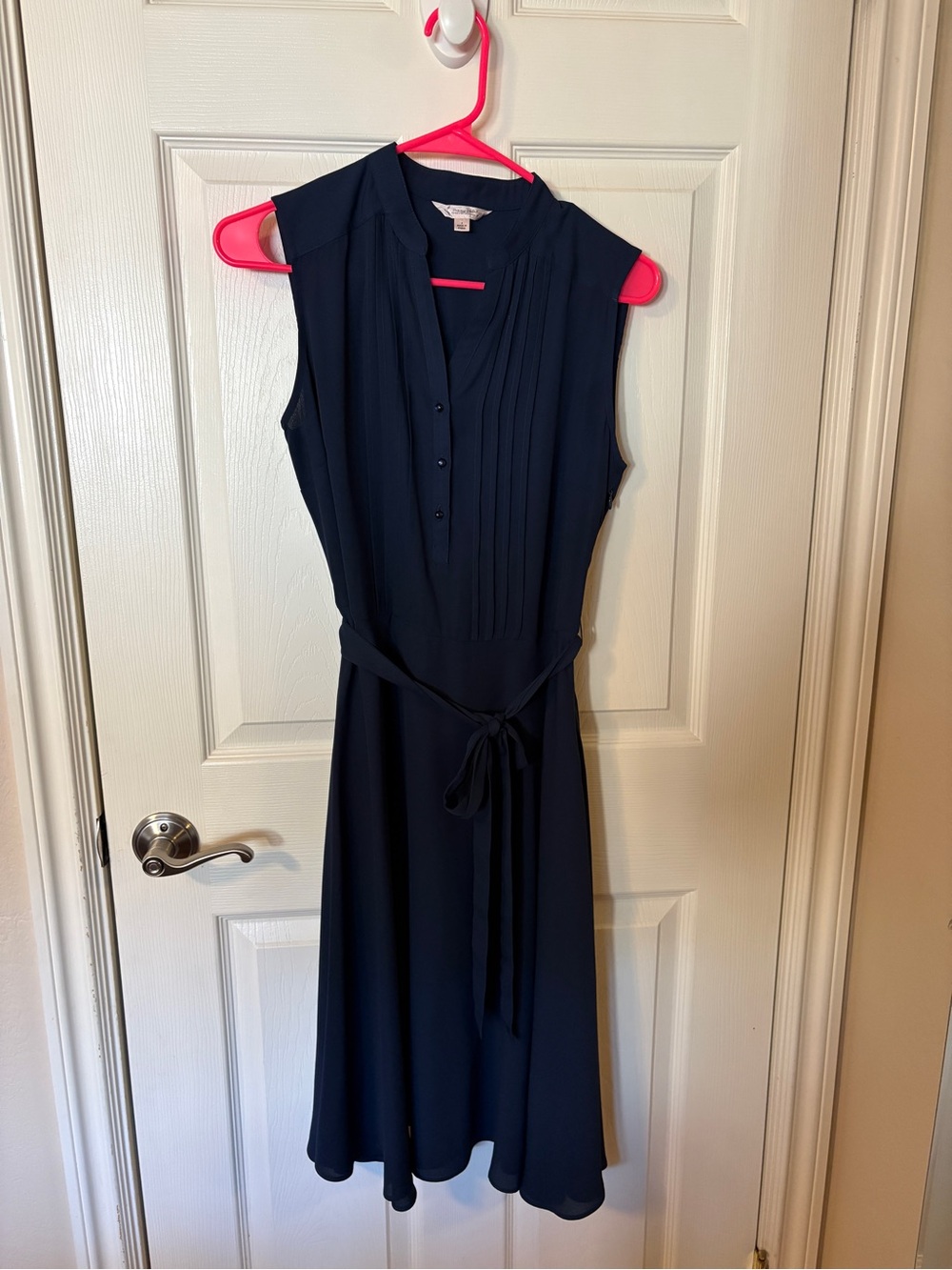 Nanette Lepore Navy Sleeveless Dress